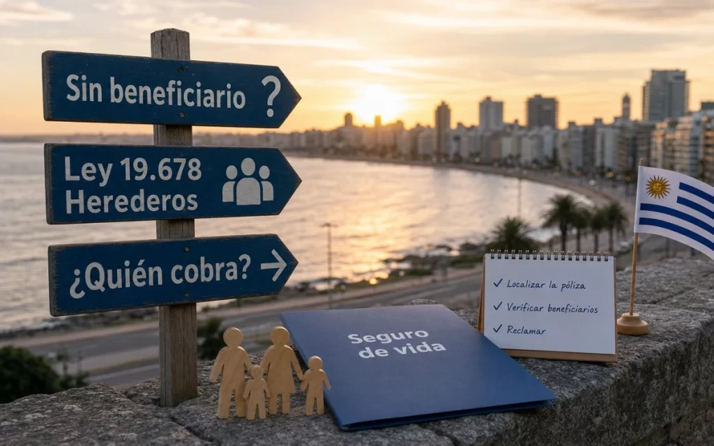 Qué pasa si un seguro de vida en Uruguay no tiene beneficiario designado